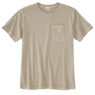 Men's Carhartt Relaxed Fit Short Sleeve Pocket T-shirt - Cream 106252-E00 - Crazy House Western Wear