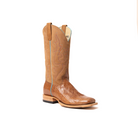 Men's Top Hand Rum Glazed Smooth Ostrich with 13" Tan Suede Tops HP8075 - Crazy House Western Wear