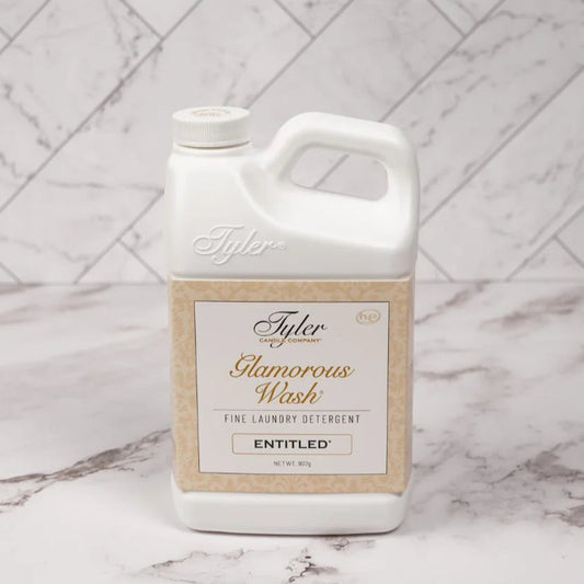 Tyler Candle Company 32 oz. Glamorous Wash Laundry Detergent - Entitled