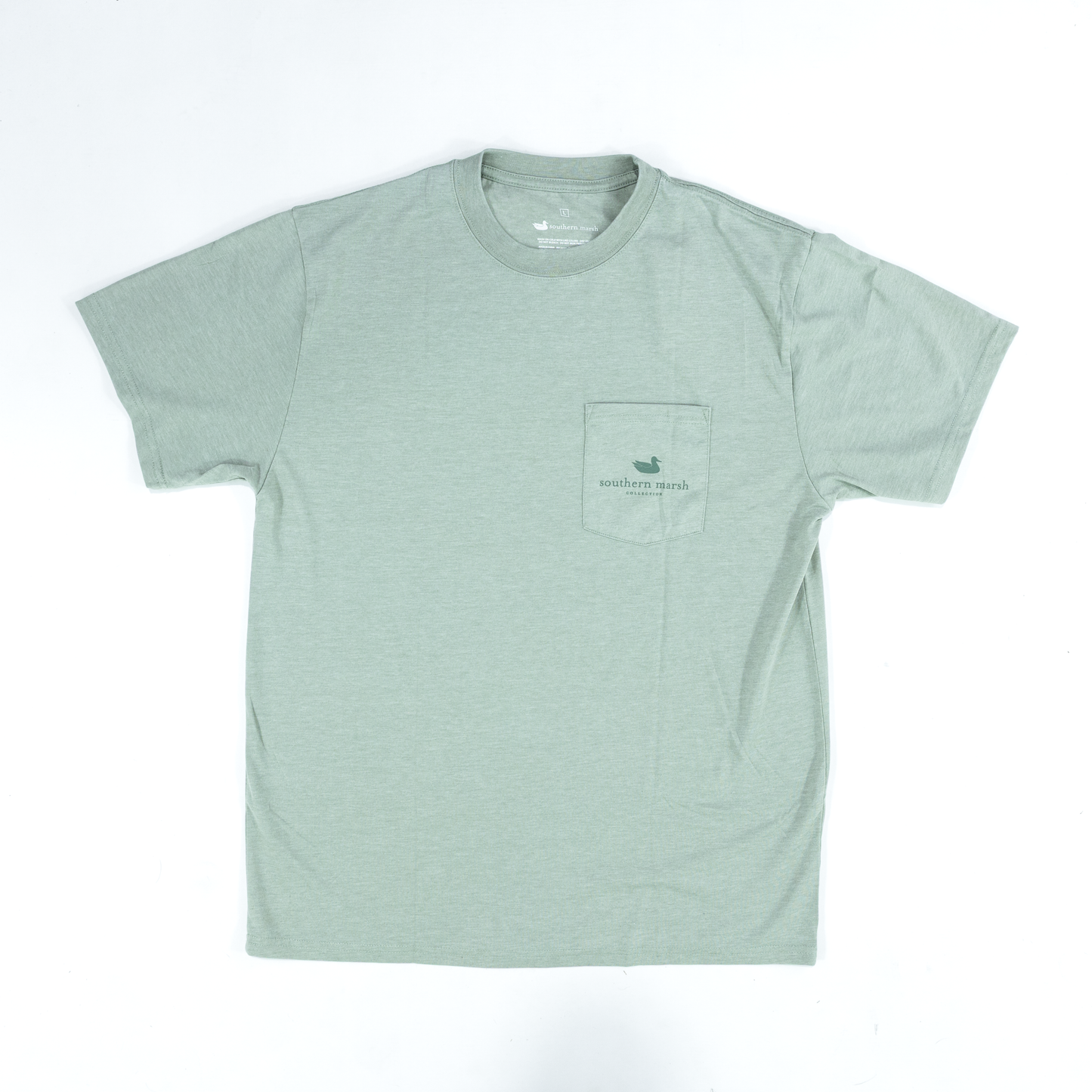 Men's Southern Marsh Light Grey Field Sketches Tee TWFS-GRY