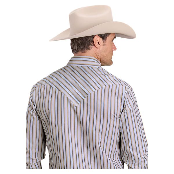 Men's Stetson Original Rugged Snap Shirt 11-001-0476-2070 - Crazy House Western Wear