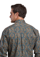 Men's Stetson Vintage Medallion Paisley Long Sleeve Shirt 11-001-0526-1065