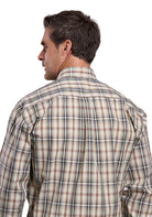 Men's Stetson Long Sleeve Winter Wheat Plaid Button Up Shirt 11-001-0579-1027