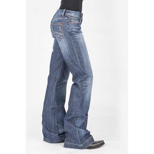 Women's Stetson 214 Trouser Style Western Jean 11-054-0214-0803 - Crazy House Western Wear