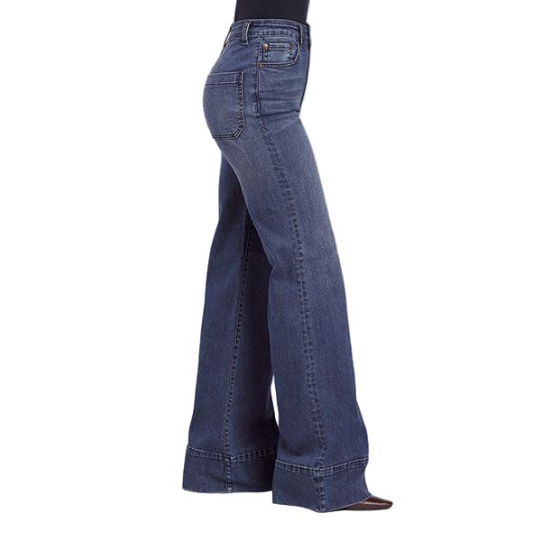 Women's Stetson High Rise Wide Leg Fit Jeans 11-054-0751-0203