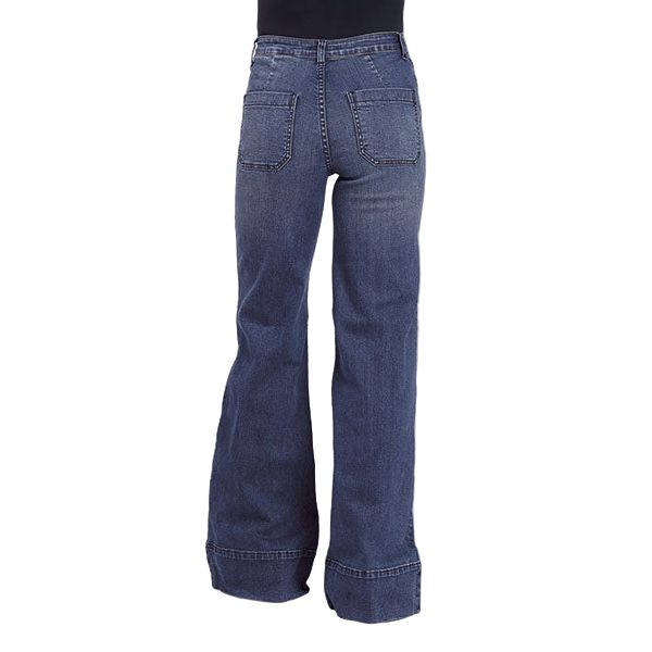 Women's Stetson High Rise Wide Leg Fit Jeans 11-054-0751-0203