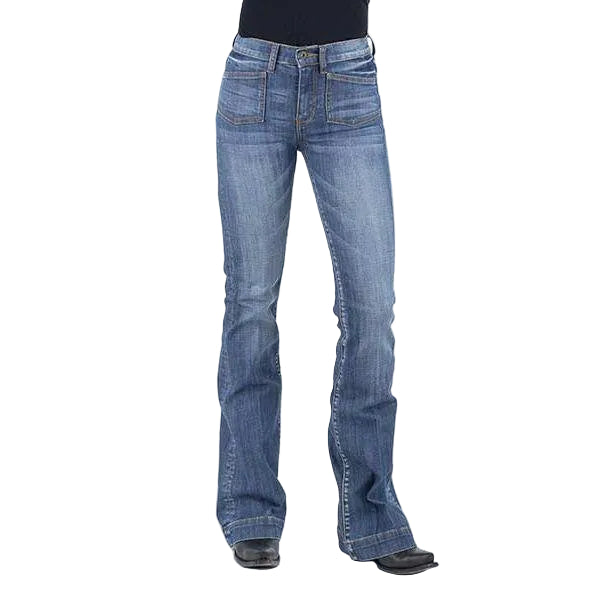 Women's Stetson 921 High Rise Flare Jean 11-054-0921-2402 - Crazy House Western Wear
