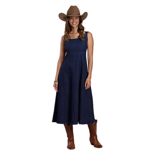 Women's Stetson Dark Blue Denim Dress 11-057-0202-3008