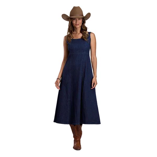 Women's Stetson Dark Blue Denim Dress 11-057-0202-3008