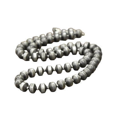 Women's Isac Handmade Rondelle Navajo Bead Necklace 