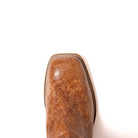 Men's Top Hand Rum Glazed Smooth Ostrich with 13" Tan Suede Tops HP8075 - Crazy House Western Wear