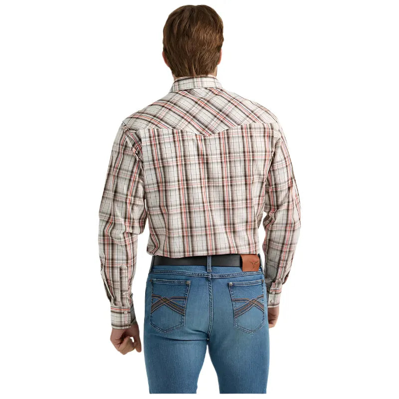 Men's Wrangler® 20X® Competition Advanced Comfort Long Sleeve Shirt - Classic Fit 112352257 - Crazy House Western Wear