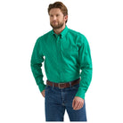 Men's Wrangler® George Strait One Pocket Long Sleeve Shirt 112352735 - Crazy House Western Wear