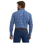 Men's Wrangler® Wrinkle Resist Long Sleeve Shirt - Classic Fit 112355369 - Crazy House Western Wear