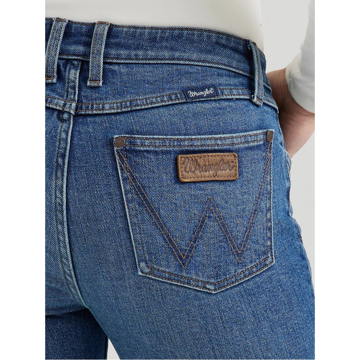 Wrangler Retro Mae Mid Rise Bootcut Jean - Crazy House Western Wear