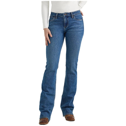 Wrangler Retro Mae Mid Rise Bootcut Jean - Crazy House Western Wear