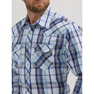 Men's Wrangler 20X® Competition Advanced Comfort Long Sleeve Two Pocket Western Snap Shirt 112356585 - Crazy House Western Wear