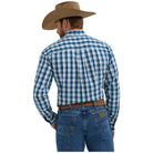 Men's Wrangler® George Strait™ Long Sleeve Button Down Two Pocket Shirt 2356637 - Crazy House Western Wear