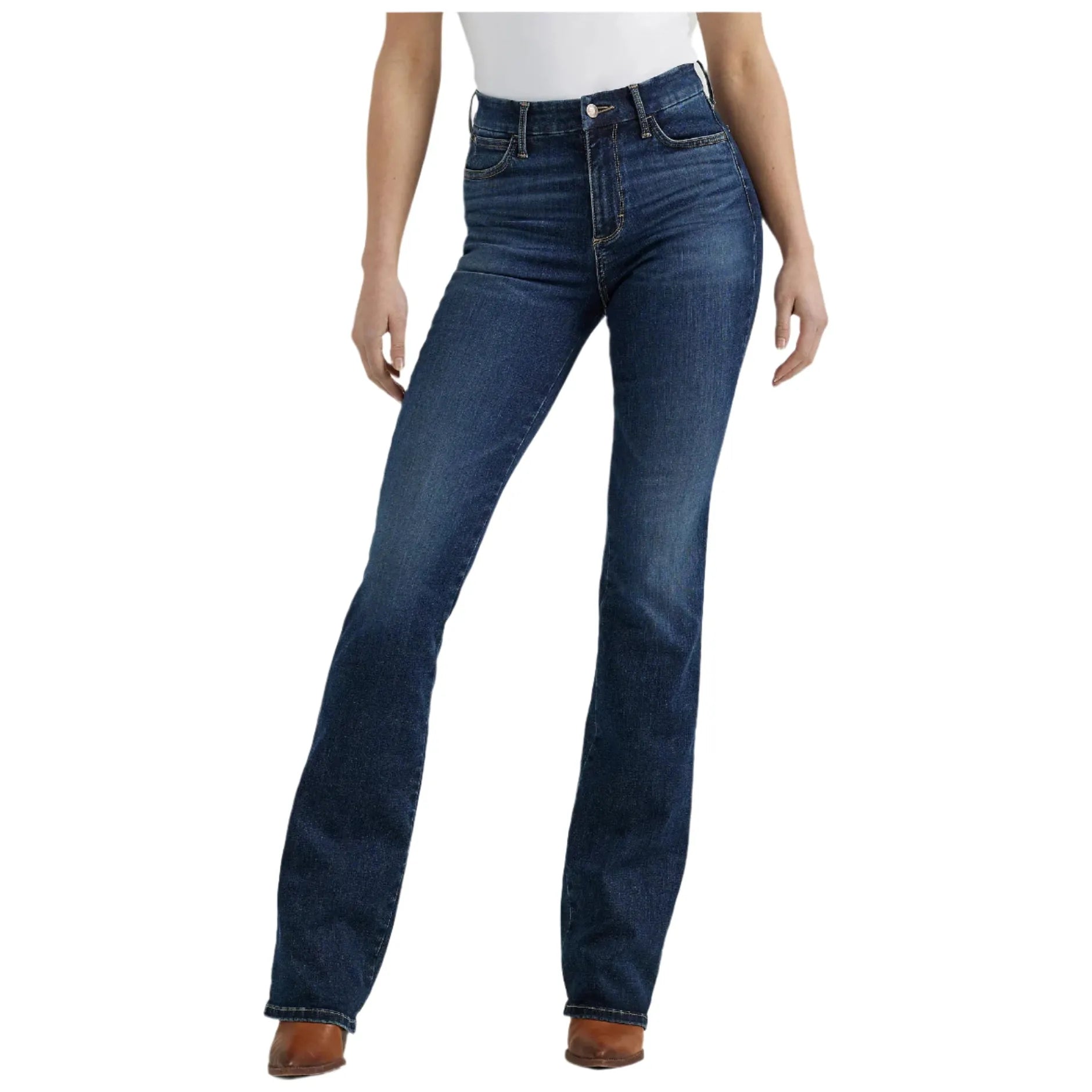 Women's Wrangler Bespoke High Rise Bootcut Jean 2359277 - Crazy House Western Wear