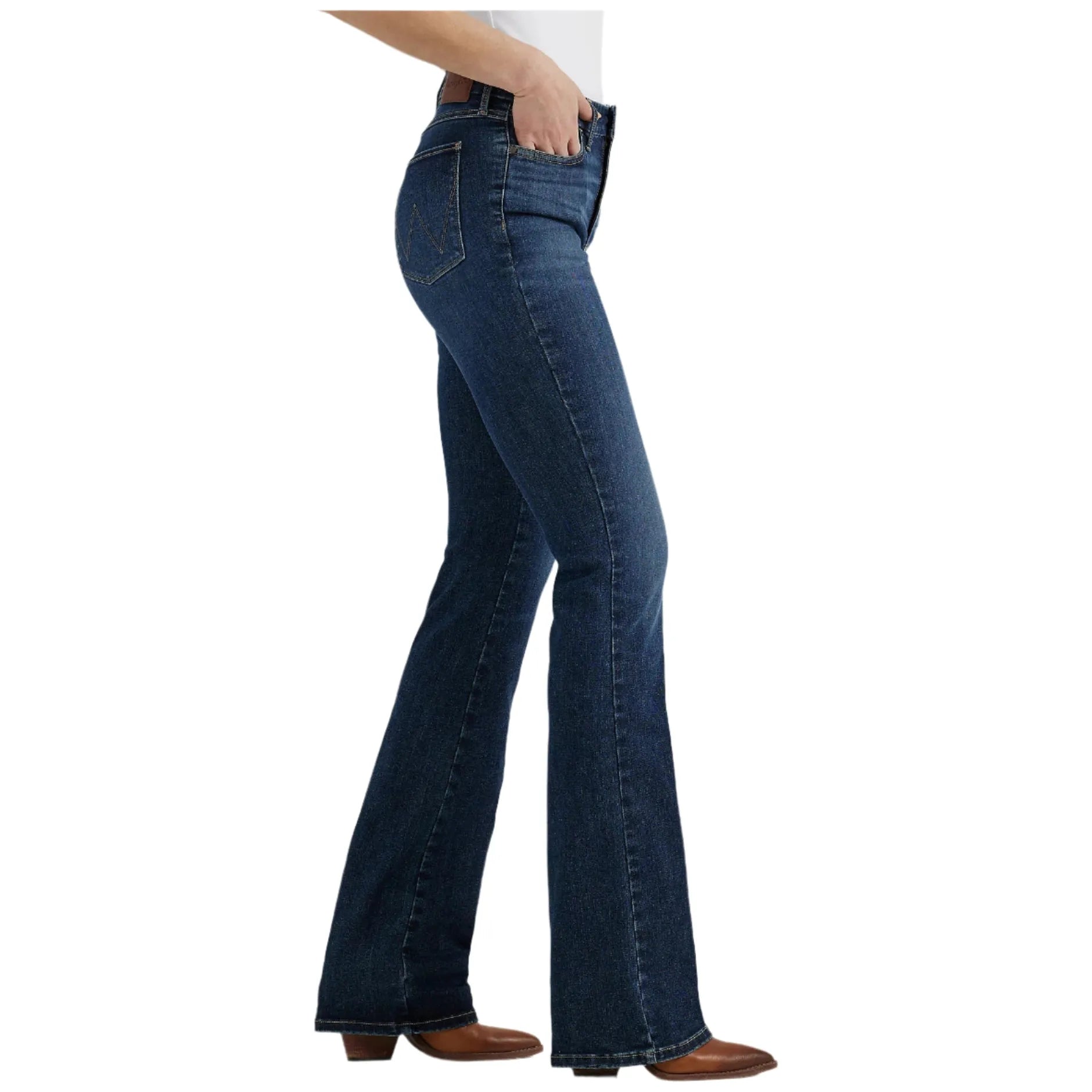 Women's Wrangler Bespoke High Rise Bootcut Jean 2359277 - Crazy House Western Wear