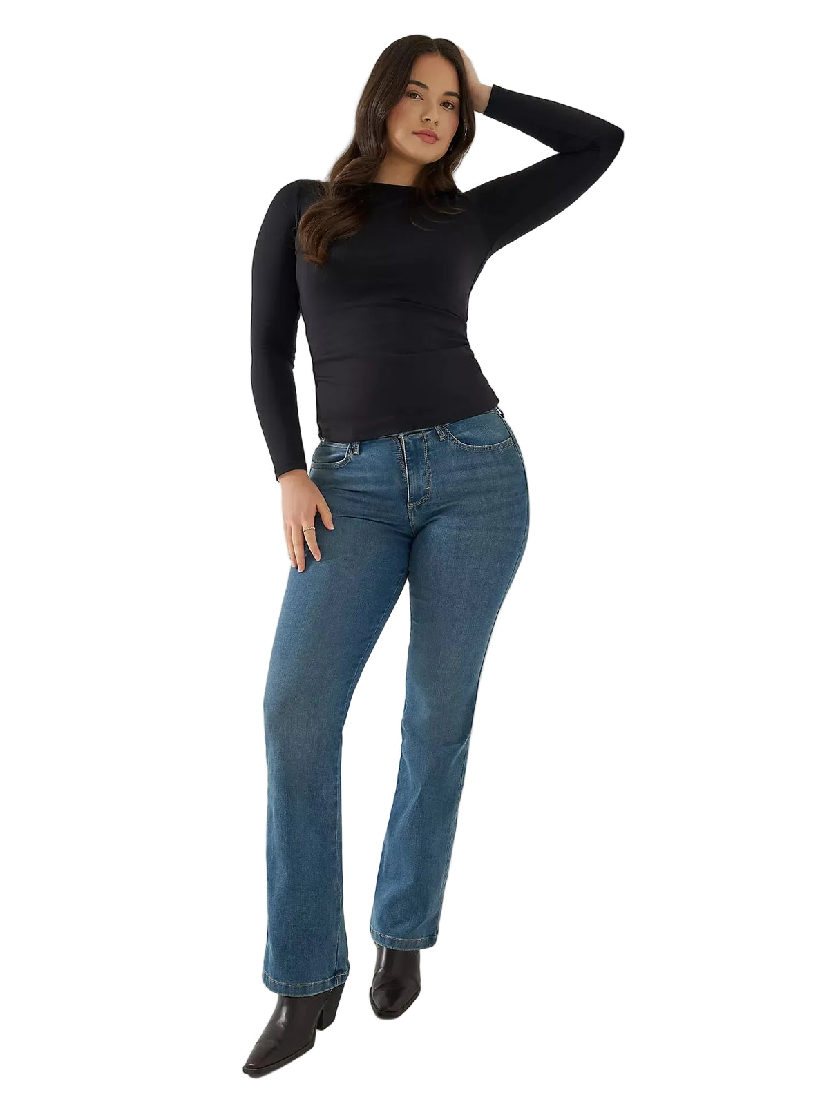 Wrangler Women's Ada Bespoke High Rise Bootcut Jeans 112359279