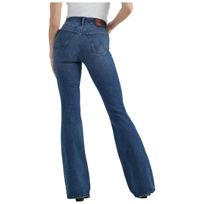 Women's Wrangler Bespoke Lily High Rise Flare Jean 112359281 - Crazy House Western Wear