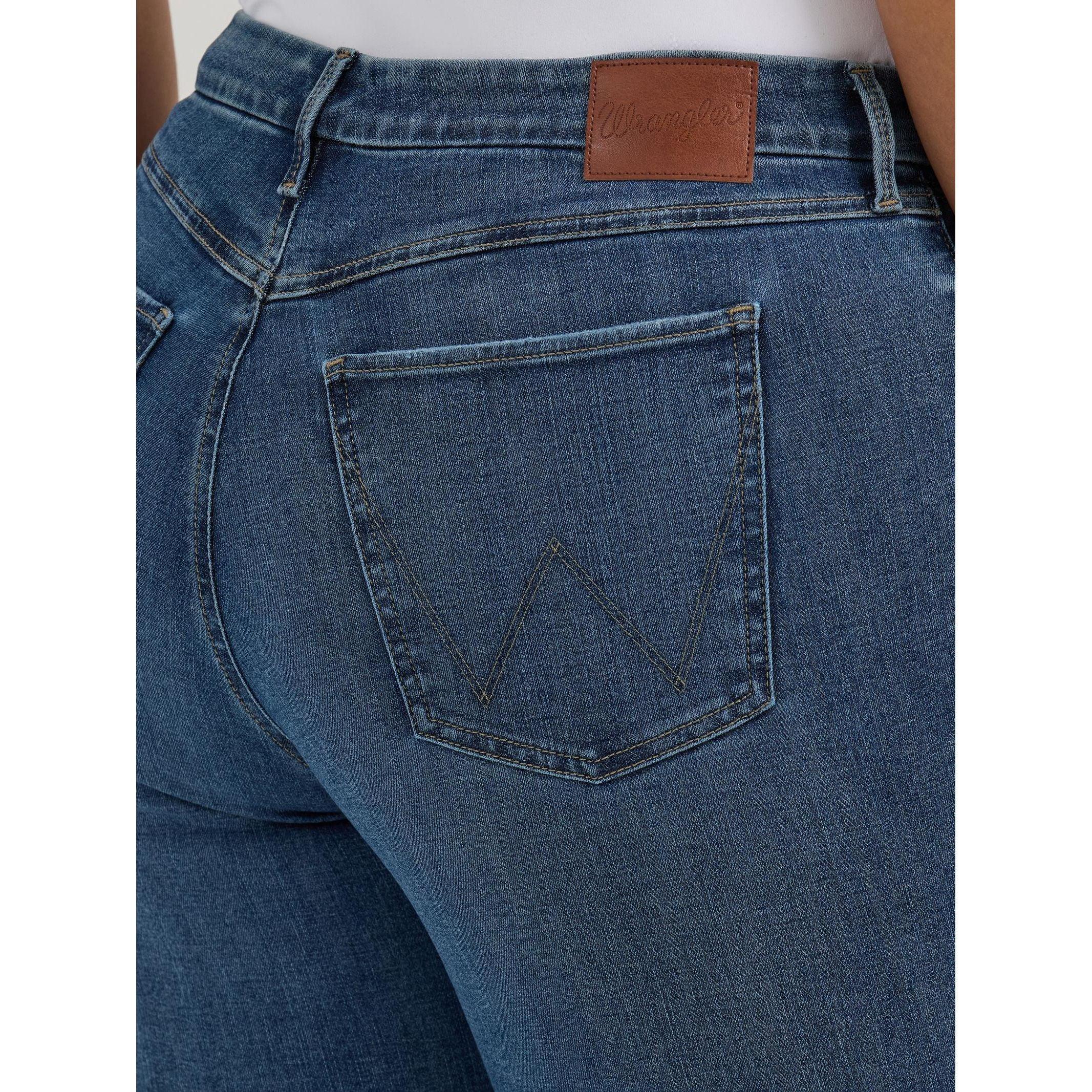 Women's Wrangler Bespoke Lily High Rise Flare Jean 112359281 - Crazy House Western Wear
