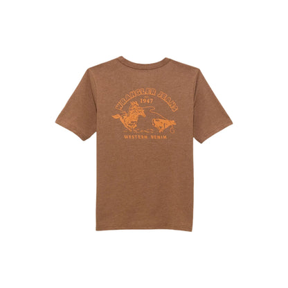 Boy's Wrangler Western Back Graphic T-Shirt 112361857 - Crazy House Western Wear
