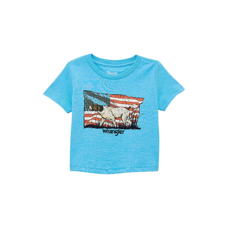 Little Boy's Wrangler Short Sleeve Graphic T-Shirt 112361876 - Crazy House Western Wear