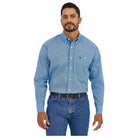 Men's Wrangler George Strait™ Long Sleeve Button Down One Pocket Shirt 112365377 - Crazy House Western Wear