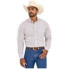 Men's Wrangler George Strait™ Long Sleeve Button Down One Pocket Shirt 112365381 - Crazy House Western Wear