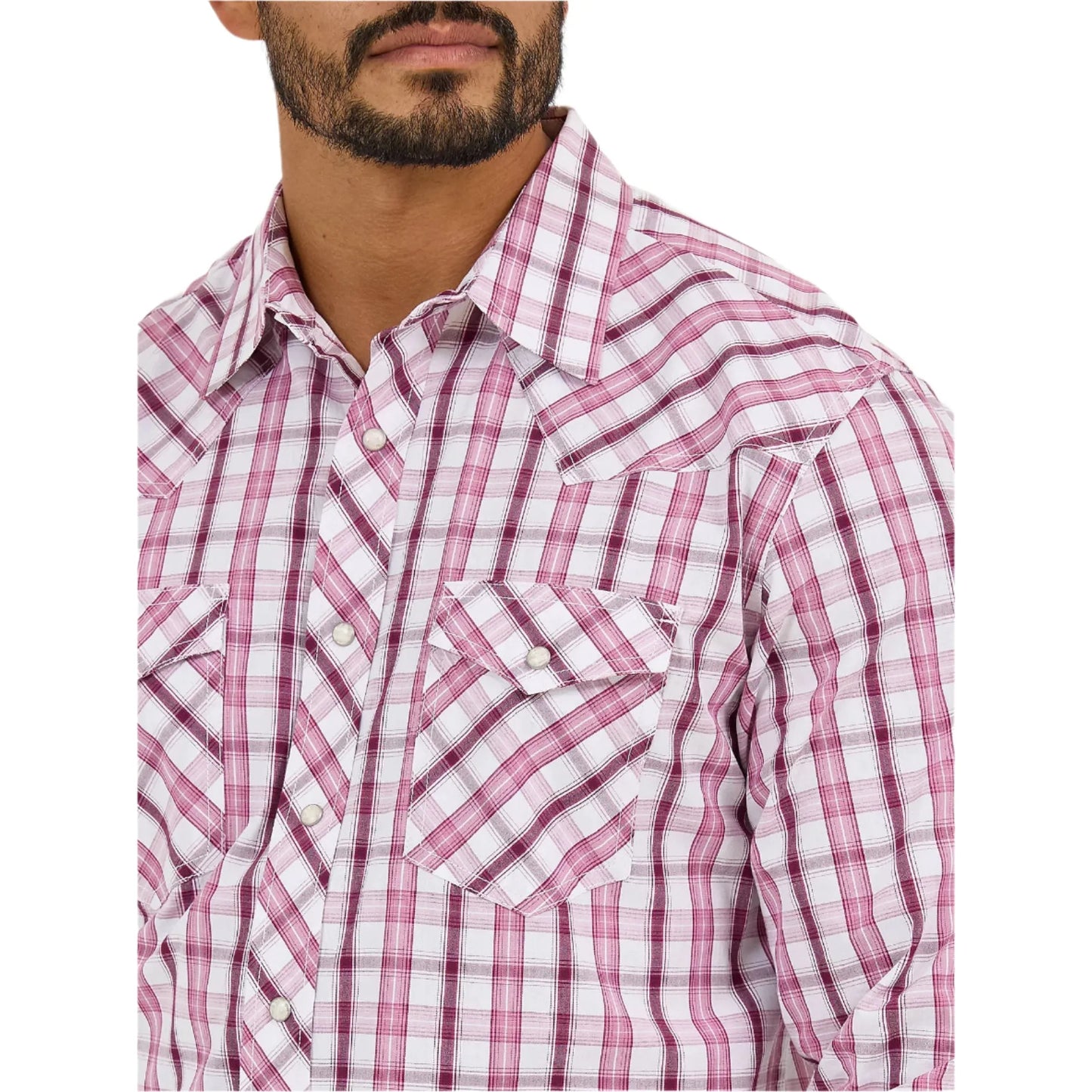 Men's Wrangler 20X Competition Advanced Comfort Long Sleeve Western Snap Shirt 112365389