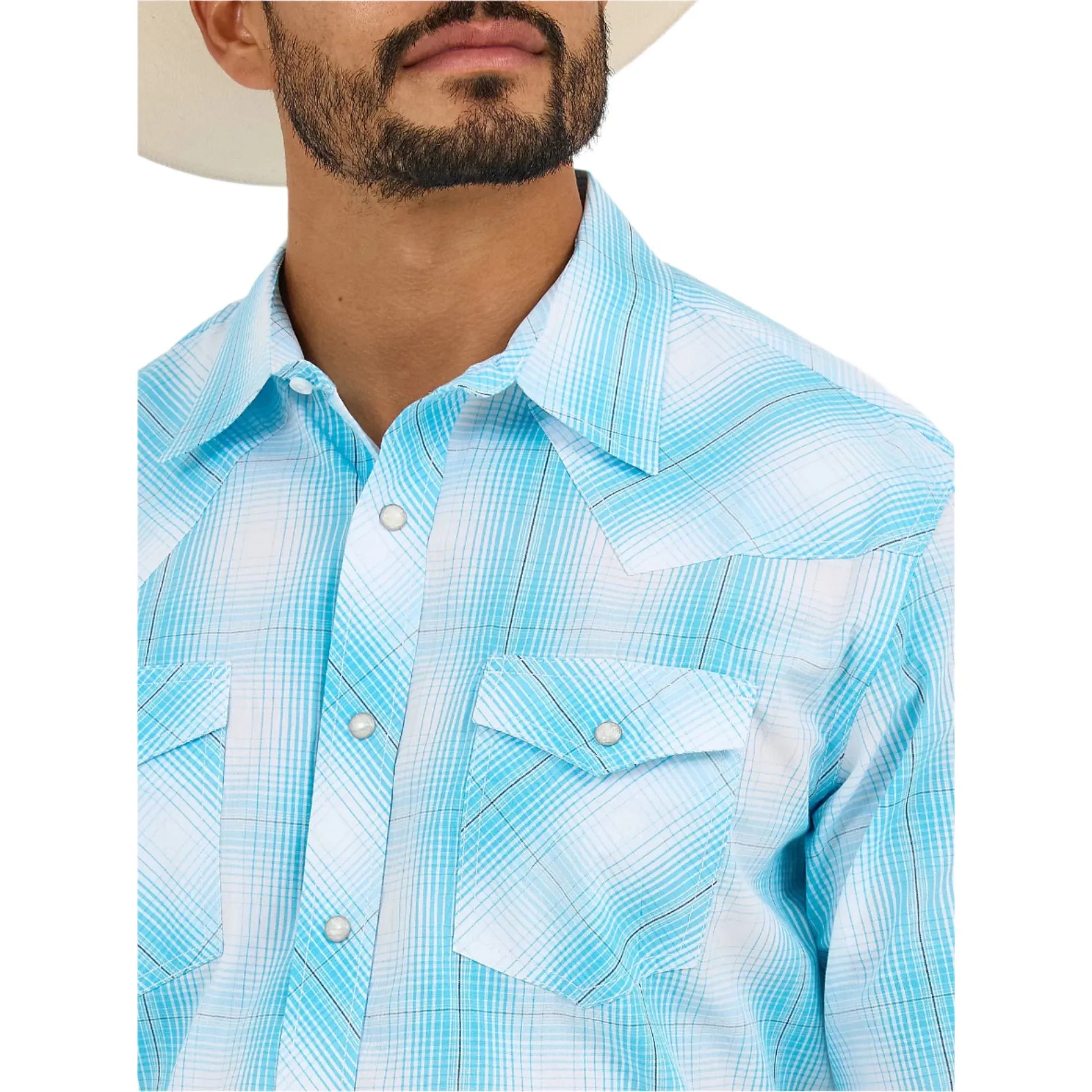 Men's 20X Competition Advanced Comfort Long Sleeve Western Snap Shirt 112365392 - Crazy House Western Wear
