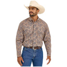 Men's Wrangler George Strait™ Long Sleeve Button Down Two Pocket Shirt 112365403 - Crazy House Western Wear