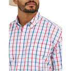 Men's Wrangler George Strait™ Short Sleeve One Pocket Button Down Shirt 112365408 - Crazy House Western Wear