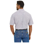 Men's Wrangler George Strait™ Short Sleeve One Pocket Button Down Shirt 112365411 - Crazy House Western Wear