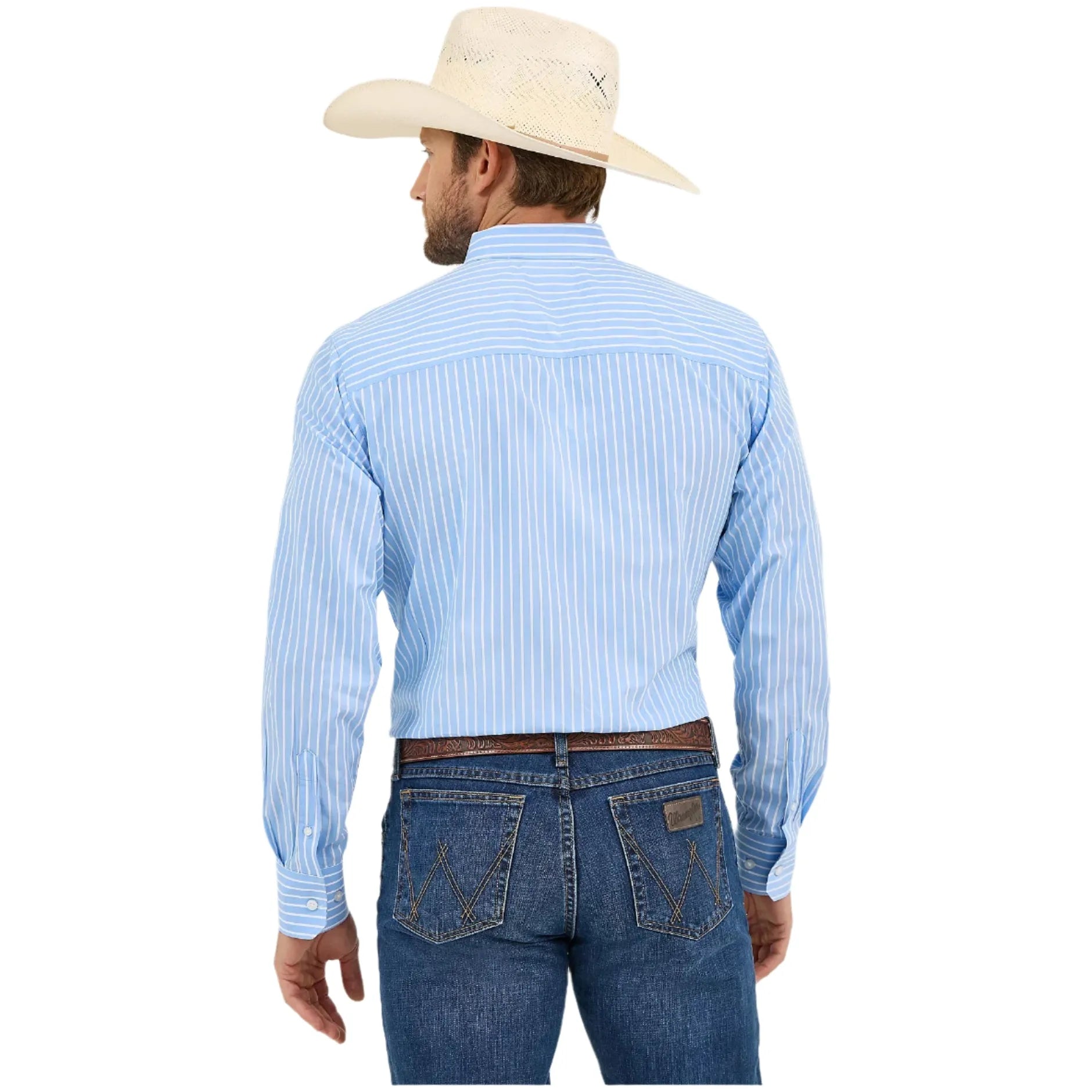 Men's Wrangler Cody Johnson One Pocket Button Down Shirt 112365617 - Crazy House Western Wear