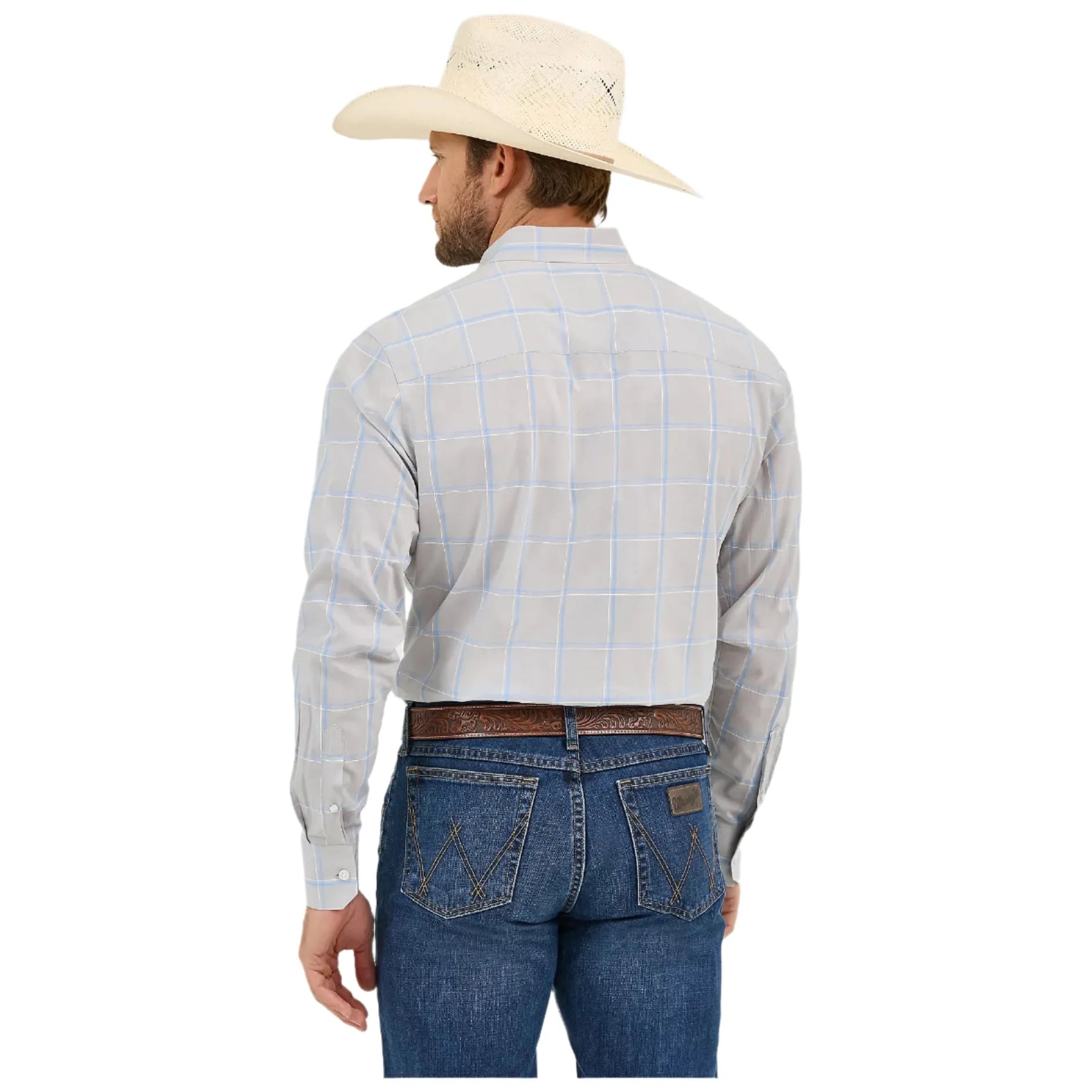 Men's Wrangler Cody Johnson One Pocket Button Down Shirt 112365619 - Crazy House Western Wear