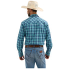 Men's Wrangler Retro Long Sleeve Sawtooth Snap Pocket Western Shirt 112365833 - Crazy House Western Wear