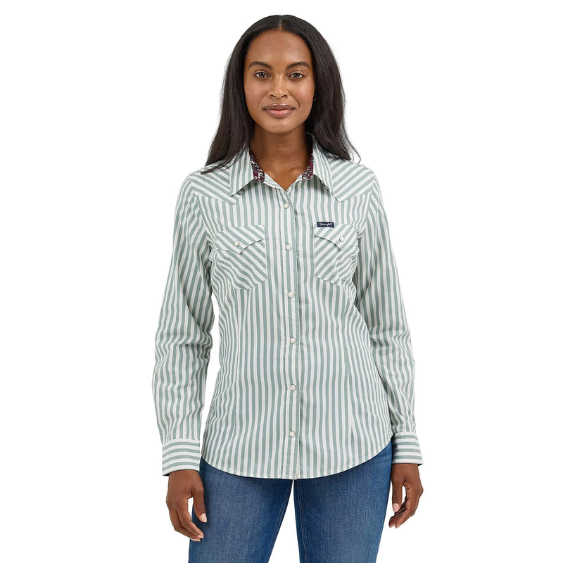Women's Wrangler All Occasion Western Snap Shirt 112367183