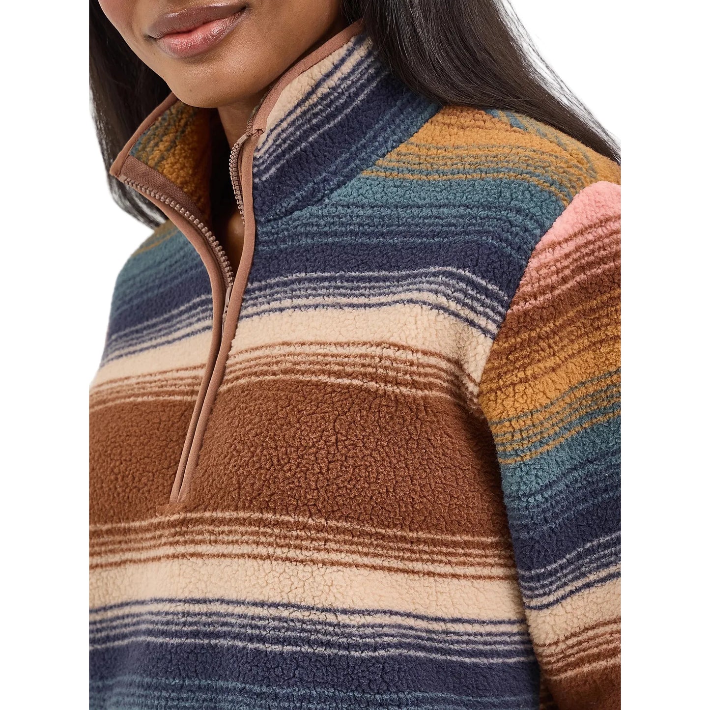 Women's Wrangler Retro® Quarter-Zip Sherpa Pullover 112367282