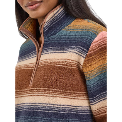 Women's Wrangler Retro® Quarter-Zip Sherpa Pullover 112367282