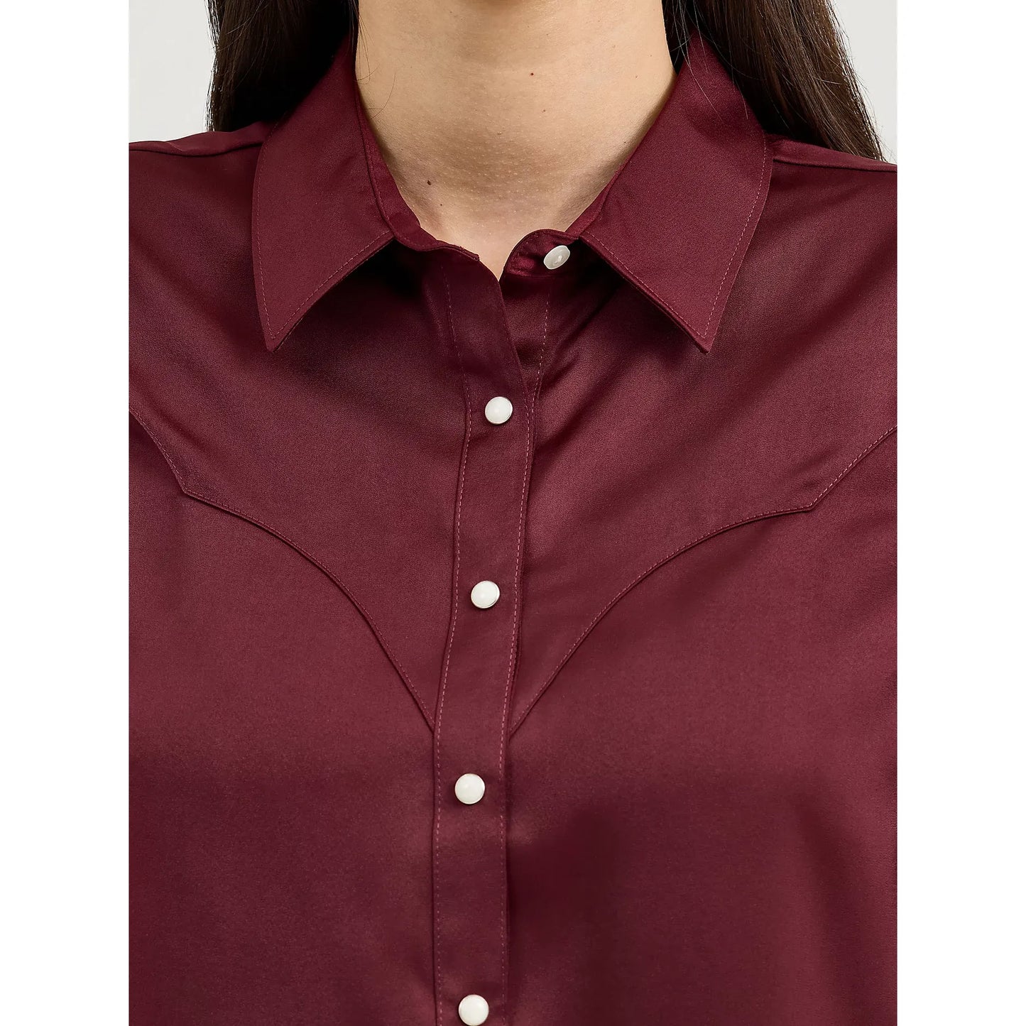 Women's Wrangler Satin Rodeo Blouse 112367388