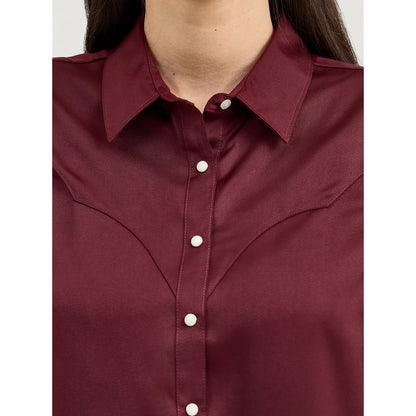 Women's Wrangler Satin Rodeo Blouse 112367388