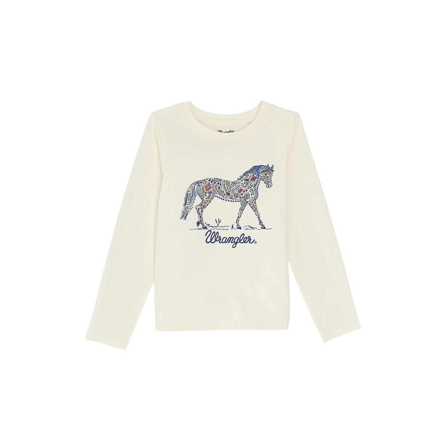 Girl's Wrangler Long Sleeve Western Graphic Tee 112367488