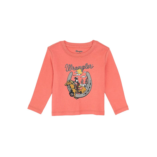 Girl's Wrangler Western Graphic Long Sleeve Tee 112367543