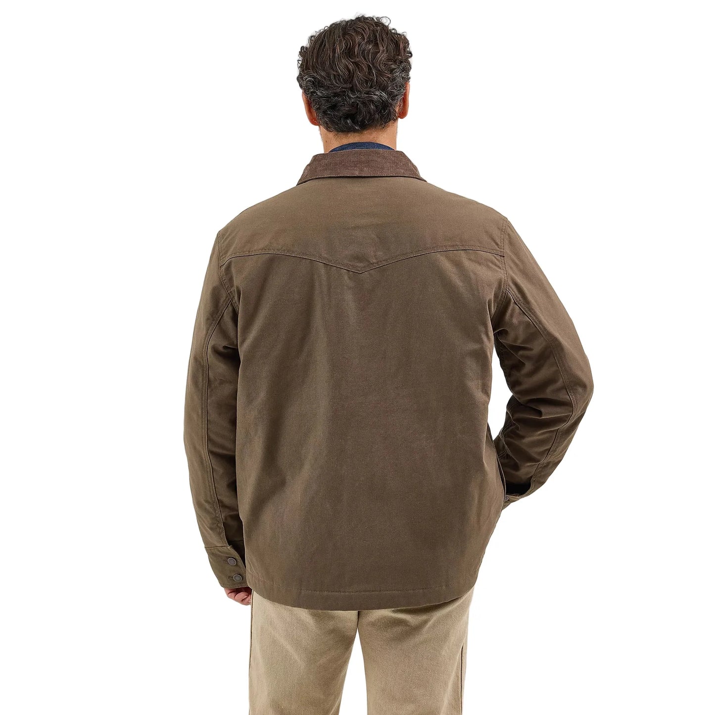 Men's Wrangler Western Lined Canvas Barn Coat 112367636