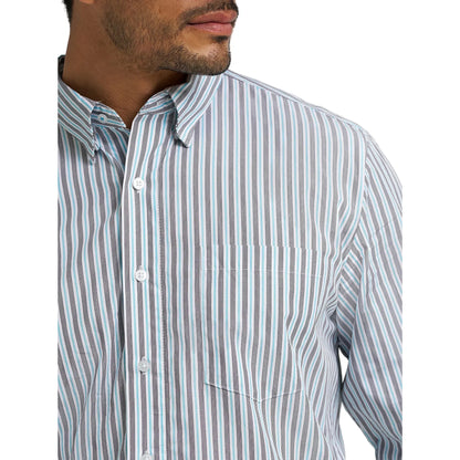 Men's Wrangler Cody Johnson One Pocket Button Down Shirt 112368042