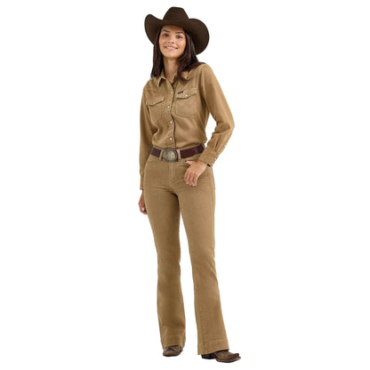 Women's Wrangler Colorwash Slim Western Snap Shirt 112368183