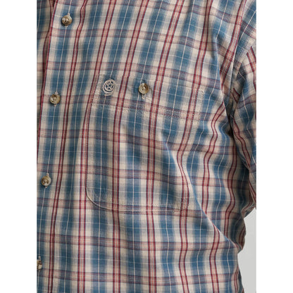 Men's Wrangler George Strait Long Sleeve Button Down One Pocket Shirt 112368226